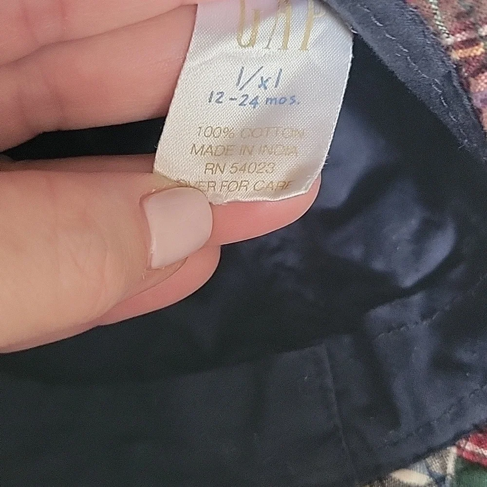 Gap Plaid Bucket Hat 12-24 Months Vintage Boy Or‎ Girl